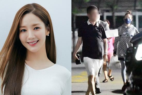 Dispatch tung ảnh Park Min Young hẹn hò đại gia tai tiếng