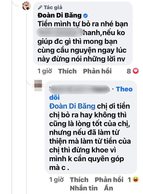 Bỏ tiền túi đi miền Trung từ thiện bị mỉa, Đoàn Di Băng đáp căng-4