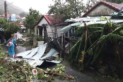 Ghi nhận những thiệt hại đầu tiên sau khi bão Noru đổ bộ đất liền