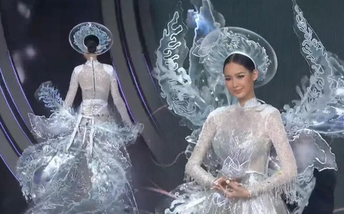 Á hậu Bảo Ngọc hé lộ trang phục dân tộc bất ngờ ở Miss Intercontinental-7