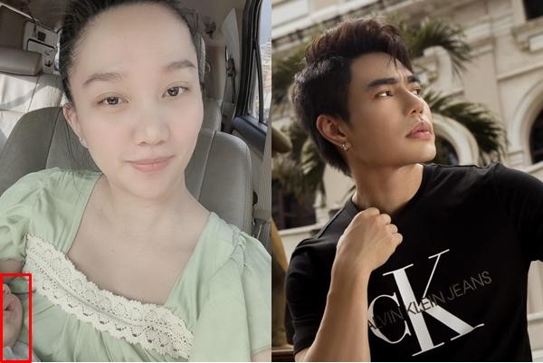 Con trai Lê Dương Bảo Lâm chỉ lộ môi đã cho thấy y đúc bố-2