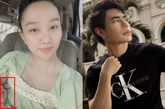 Con trai Lê Dương Bảo Lâm chỉ lộ môi đã cho thấy 'y đúc bố'