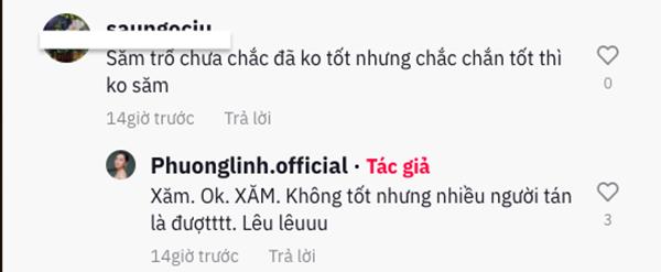 Để lộ cánh tay xăm kín, Phương Linh đáp trả thẳng lời chê bai-4