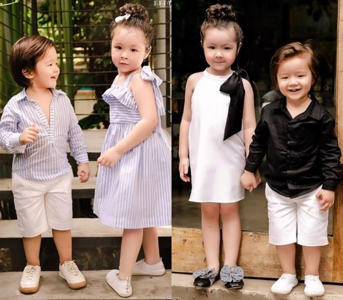Ngỡ ngàng diện mạo trổ mã xuất sắc của 2 nhóc tỳ nhà Elly Trần-3
