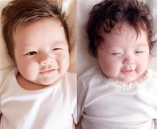 Ngỡ ngàng diện mạo trổ mã xuất sắc của 2 nhóc tỳ nhà Elly Trần-1