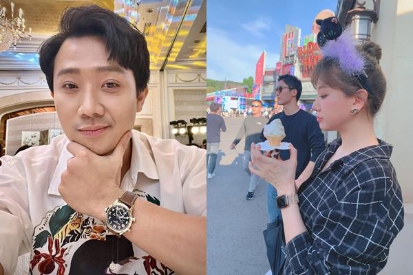 Hari Won nhảy cùng trai lạ không phải Trấn Thành?-11