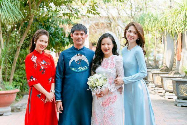 Mặc áo dài ăn cưới: Khánh Vân nền nã - Lâm Vỹ Dạ bị chê-7