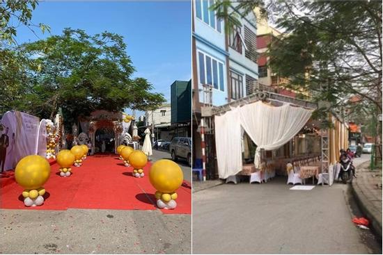 Dở khóc dở cười các màn dựng rạp khiến người qua đường 'nóng mắt'