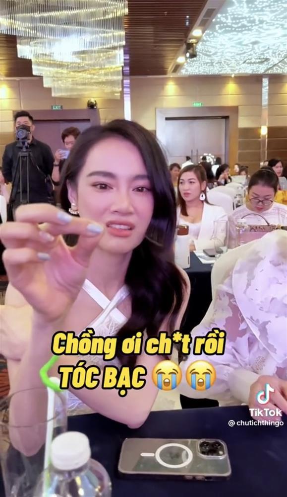 Nhã Phương lộ tóc bạc ở tuổi 32-4