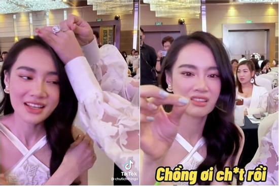 Nhã Phương lộ tóc bạc ở tuổi 32