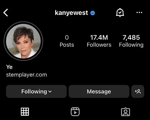 Kanye West gây sốc khi thay avatar bằng ảnh mẹ Kim-1