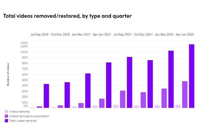 TikTok phải gỡ 113 triệu video rác, độc hại-2