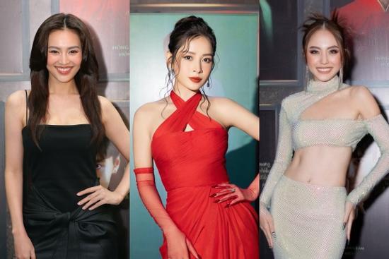 Chi Pu đỏ rực giữa dàn sao Việt trên thảm đỏ phim kinh dị