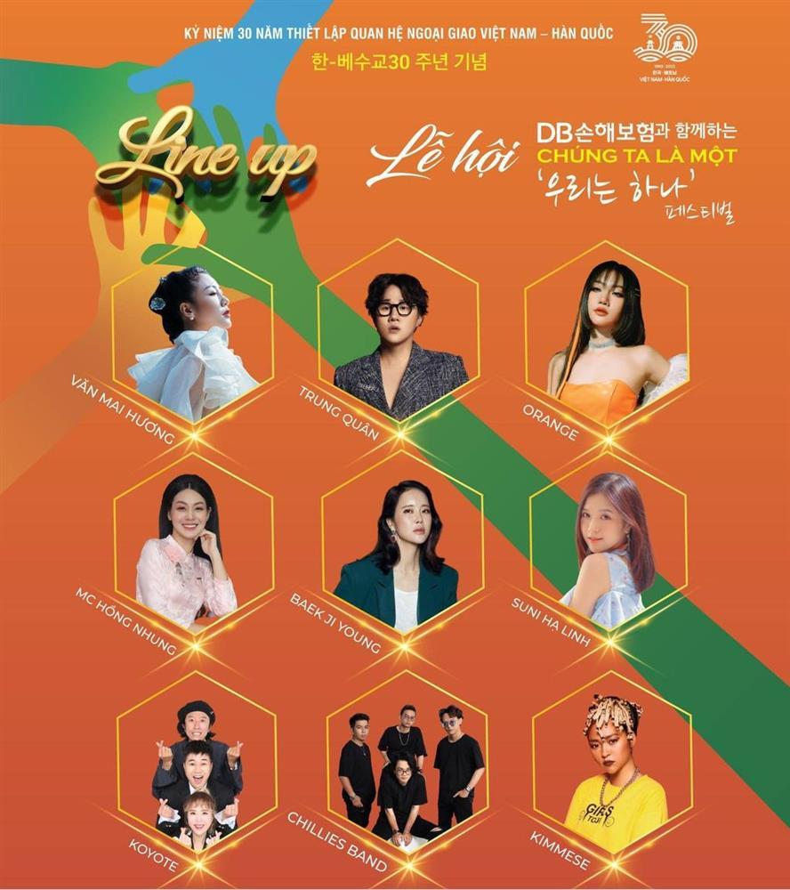 Orange đứng cùng sân khấu với nữ hoàng nhạc phim Baek Ji Young-2