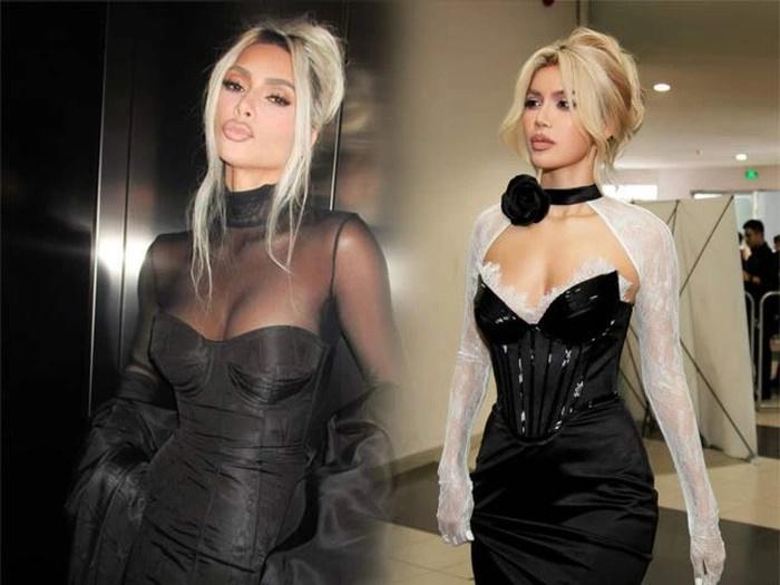 Minh Tú cosplay Kim Kardashian khiến mẹ ruột không nhận ra-3