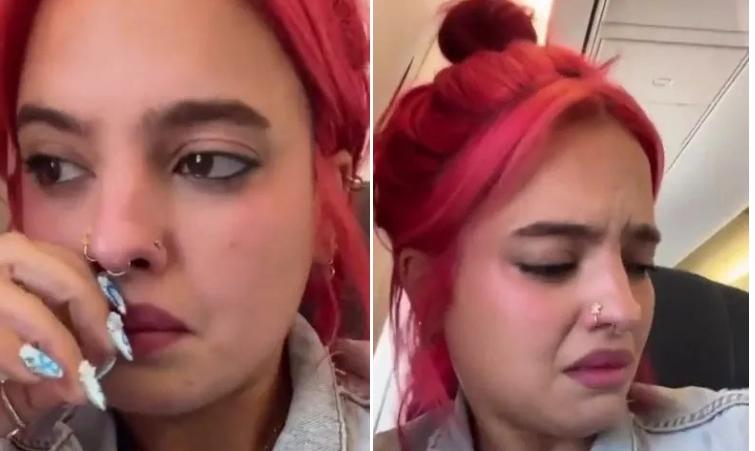 Nữ du khách phát nôn vì khách cắt móng chân vứt lả tả trên máy bay-1