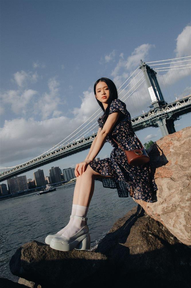 Thảo Nhi Lê diện đồ Charles & Keith, đọ sắc Linh Ka tại New York-4