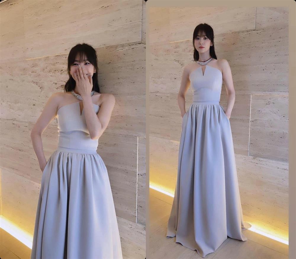 Song Hye Kyo để tóc hack tuổi, xinh như công chúa-3