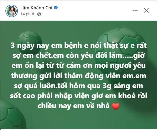 Lâm Khánh Chi gầy sọp, không nhận ra mình sau nhập viện-3