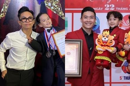 'Con nhà nòi' dàn sao Việt: 5 tuổi lập kỷ lục, 7 tuổi đạt huy chương