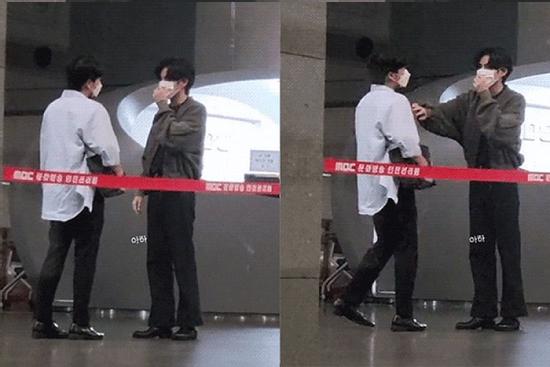 V (BTS) gây tranh cãi với khoảnh khắc mâu thuẫn với trợ lý riêng