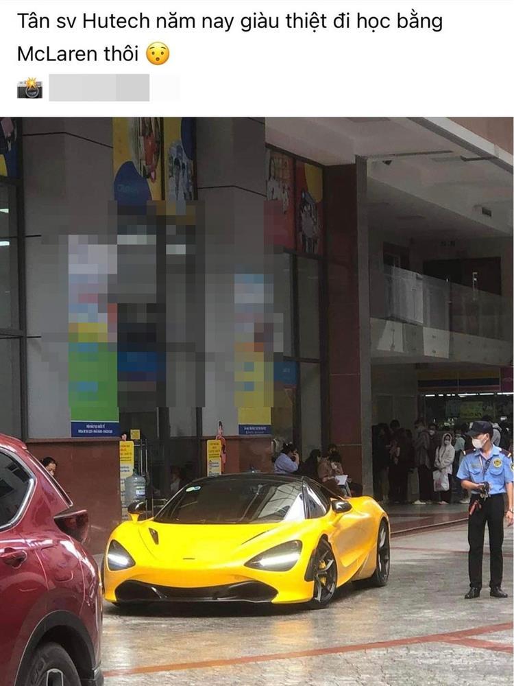 Dân mạng bật ngửa nhìn tân sinh viên Việt lái xế hộp 20 tỷ nhập học-1