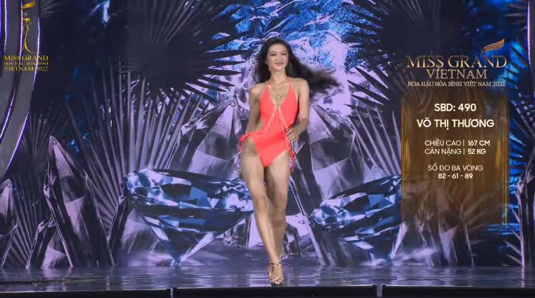 Mai Ngô diện áo tắm lộ body khá thô ở chung kết Miss Grand Vietnam-11