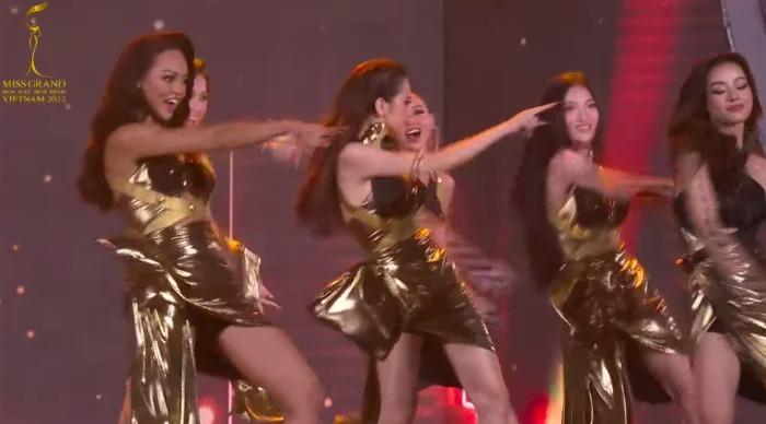 Thùy Tiên cùng dàn thí sinh Miss Grand Vietnam bị chê nhảy ô dề-3