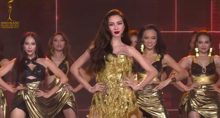Thùy Tiên cùng dàn thí sinh Miss Grand Vietnam bị chê nhảy ô dề-7