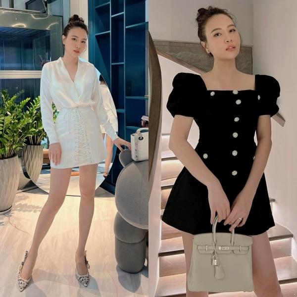 Đàm Thu Trang hóa gái đảm, mặt mộc 0% son phấn chiếm spotlight-11