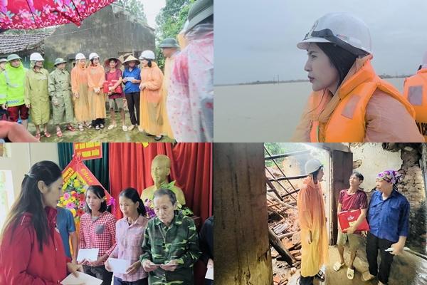 MC Phan Anh và dàn sao tới miền Trung từ thiện sau bão Noru-20