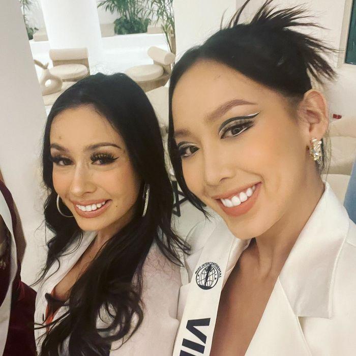 Bảo Ngọc gây tranh cãi vì tự makeup ô dề ở Miss Intercontinental-4