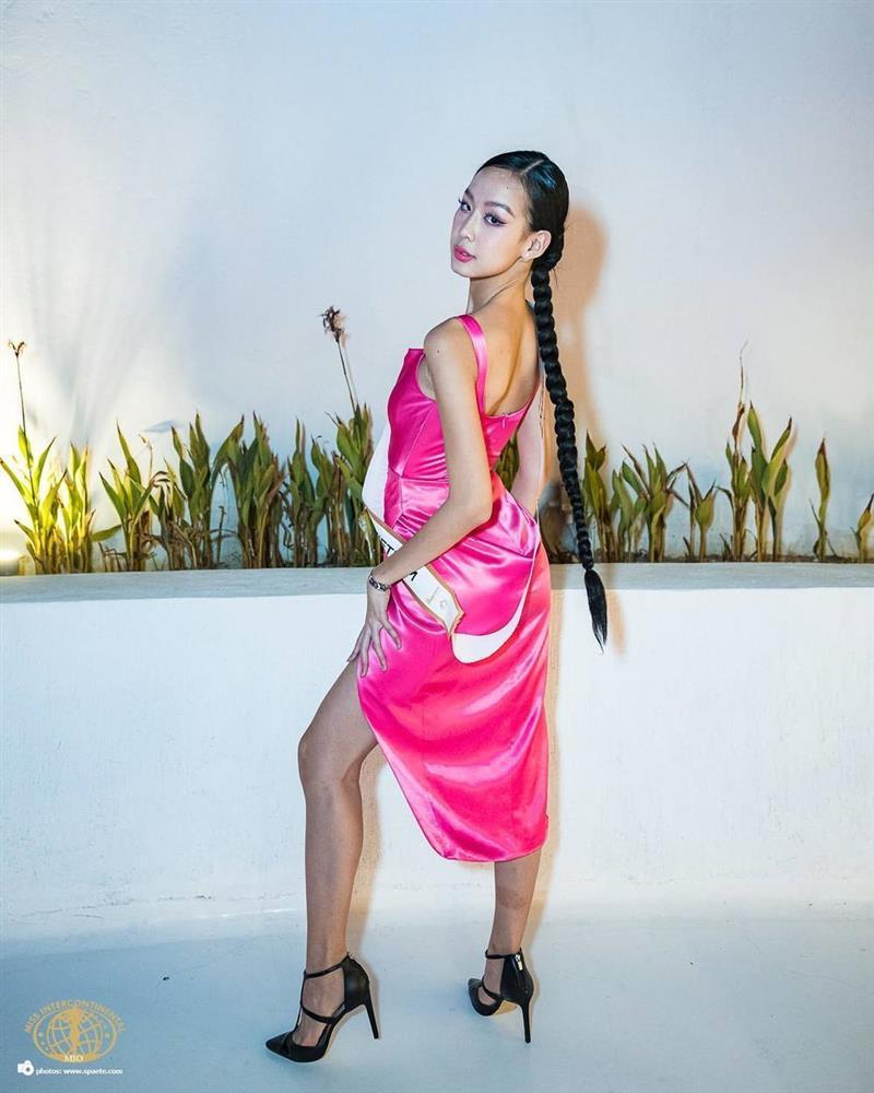 Bảo Ngọc gây tranh cãi vì tự makeup ô dề ở Miss Intercontinental-9