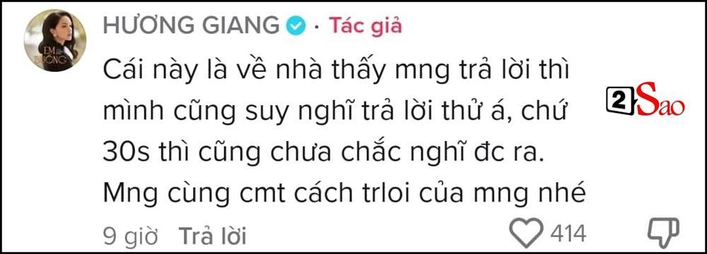 Hương Giang trả lời câu hỏi Mai Ngô cực hay vẫn bị vặn-4