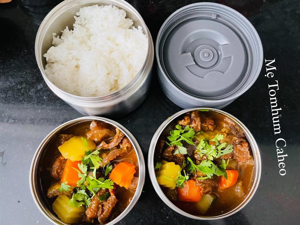 Loạt cơm hộp 60K cực ngon của vợ đảm nấu cho chồng mang đi làm-2