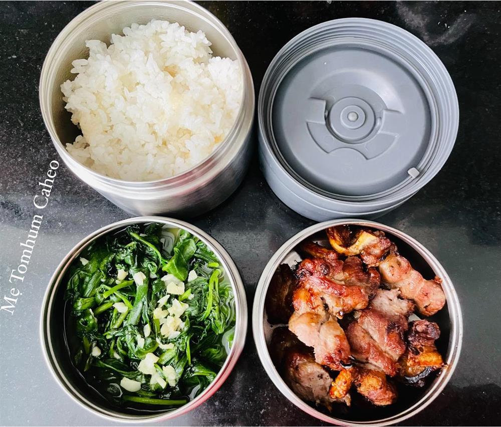 Loạt cơm hộp 60K cực ngon của vợ đảm nấu cho chồng mang đi làm-3