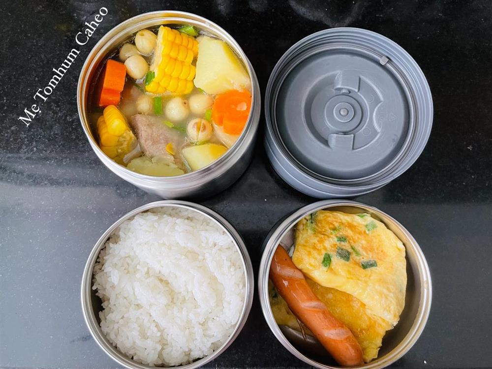 Loạt cơm hộp 60K cực ngon của vợ đảm nấu cho chồng mang đi làm-5