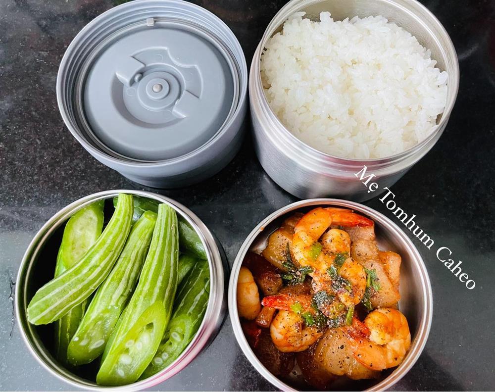 Loạt cơm hộp 60K cực ngon của vợ đảm nấu cho chồng mang đi làm-6