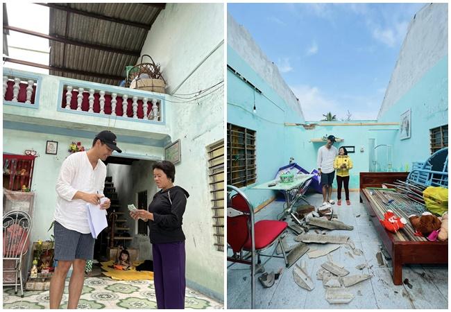 MC Phan Anh và dàn sao tới miền Trung từ thiện sau bão Noru-3