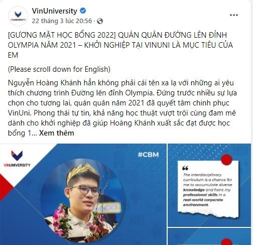 Điểm chung của Quán quân Olympia 3 năm liên tiếp: Không học chuyên-5