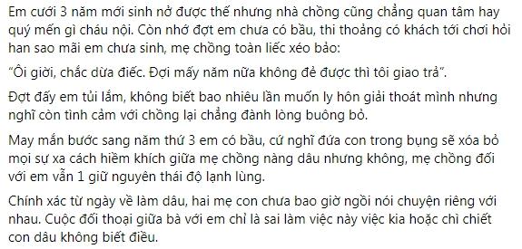 Cơm cữ mẹ chồng nấu toàn rau luộc nước mắm, mẹ đẻ hất tung mâm-1