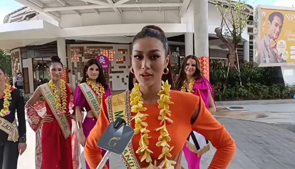 Thiên Ân đẹp đỉnh tại Miss Grand, tiếng Anh nhai mic-5