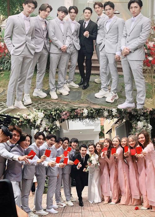 Phù rể gây sốt với ngoại hình cực phẩm trong đám cưới-5