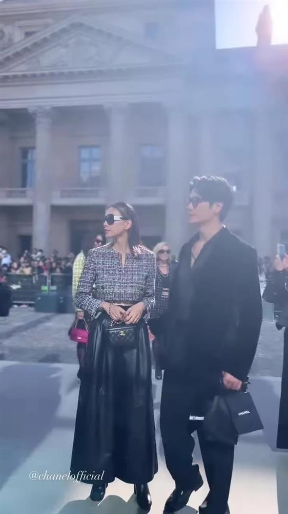 Ngô Thanh Vân - Huy Trần cực tình ở Paris Fashion Week-1