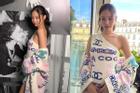 Jennie khoe vai móc áo đẹp đỉnh ở Paris Fashion Week