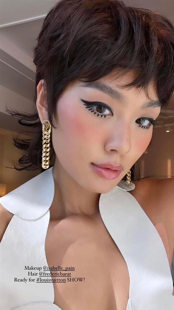 Á hậu Thảo Nhi để tóc Khá Bảnh càn quét Paris Fashion Week-2