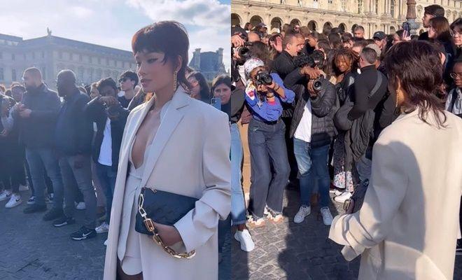 Á hậu Thảo Nhi để tóc Khá Bảnh càn quét Paris Fashion Week-12