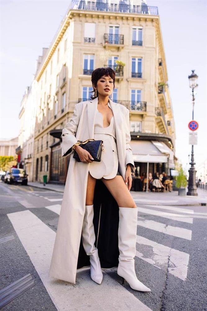 Á hậu Thảo Nhi để tóc Khá Bảnh càn quét Paris Fashion Week-5