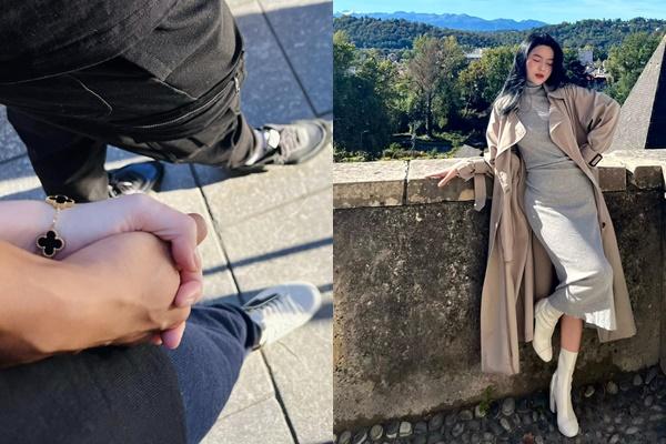 Ảnh nét căng Quang Hải tỏ tình Chu Thanh Huyền ở trời Tây-6