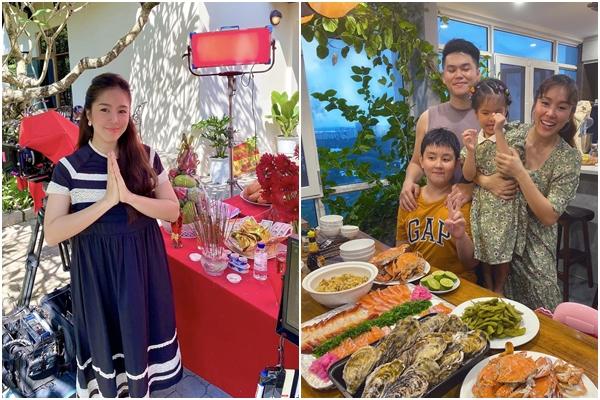 Lê Phương gầy bơi trong quần áo dù từng nặng 80kg-9